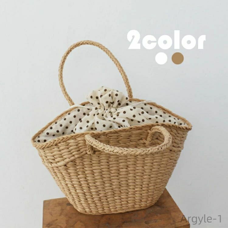 【送料無料】 かごバッグ レディース ハンドバッグ トートバッグ 麦わらバッグ ピクニック 海 ビーチ 夏バッグ 手提げバッグ 軽量 かわいい 草編みバッグ オ...