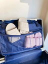 携帯 スリッパ 折りたたみ 持ち運び サンダル 旅行 ポータブル カップル 滑り止め ソフトソール ネイビー ブルー グレー(4)