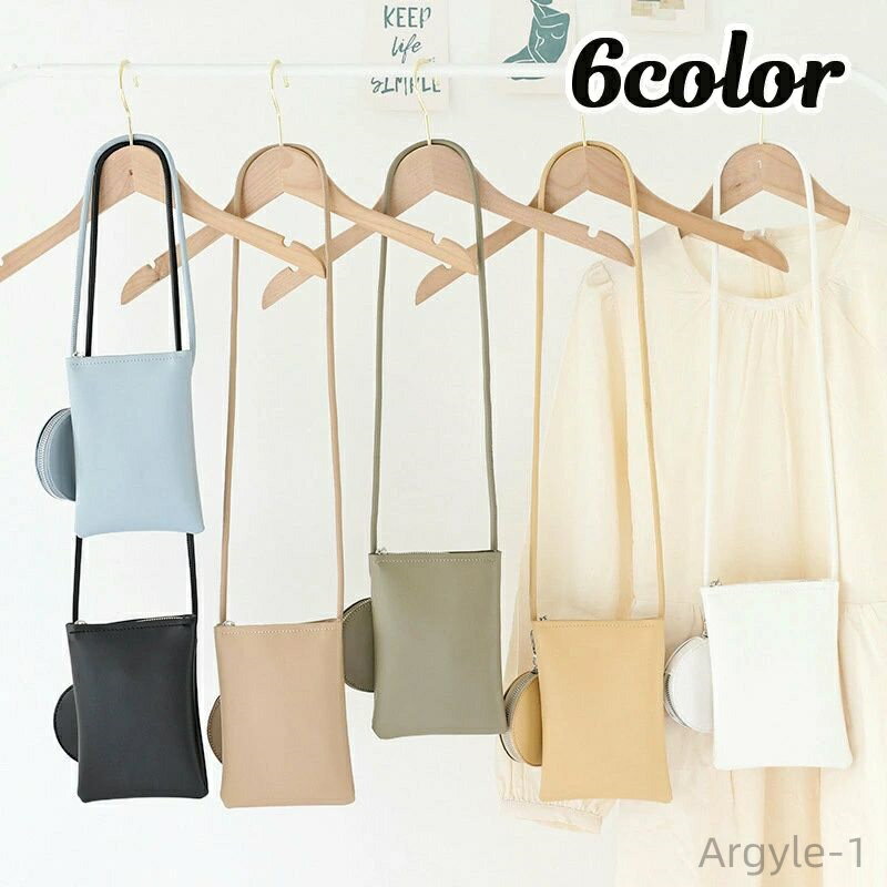 【送料無料】ミニショルダーバッグ スマホポーチ サコッシュ ポシェット 小さめ 斜め掛け ミニバッグ サブバッグ 小銭入れ付き 小物入れ