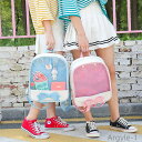 【送料無料】痛バッグ リュック 透明 ビニール PUレザー バック かばん 防水 軽量 デイバック ガールズ レディース おしゃれ 大容量 通学