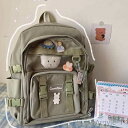 【送料無料】リュック 通学 女子 カバン バッグ シンプルタグデイリーバック 撥水 鞄 通学 大容量 可愛い レディース リュック 多収納