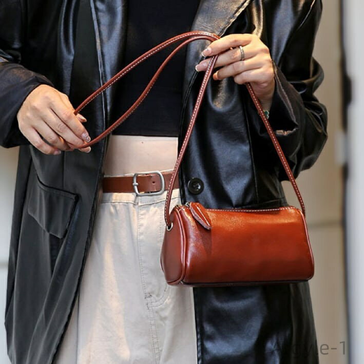 【送料無料】ミニショルダー 天ファスナー 肩掛け ポシェット スマホショルダー 小さめ ショルダーバック 本牛革 大人 斜めがけ レディース