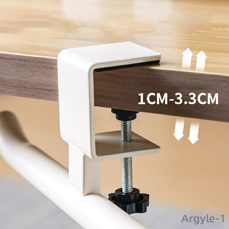 【送料無料】ランドセルホルダー 挟む リュックハンガー ランドセルラック デスク横ランドセルハンガー コンパクト カバン 穴あけ不用 クランプ リュックハンガー [2]