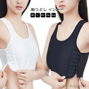 【送料無料】大きいサイズ ナベシャツ 胸を小さく見せる スポーツブラ 揺れない タンクトップ 調整フック コスプレ 男装 なべしゃつ メッシュ インナー ジュニア 大人
