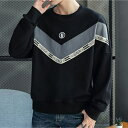 長袖 トレーナー シャツ 長T メンズ トップス カジュアル 韓国 12952