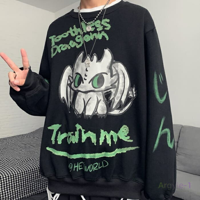 トレーナー ロゴ プリント カジュアル ユニセックス 3色 高校生 中学生 韓国 b13382