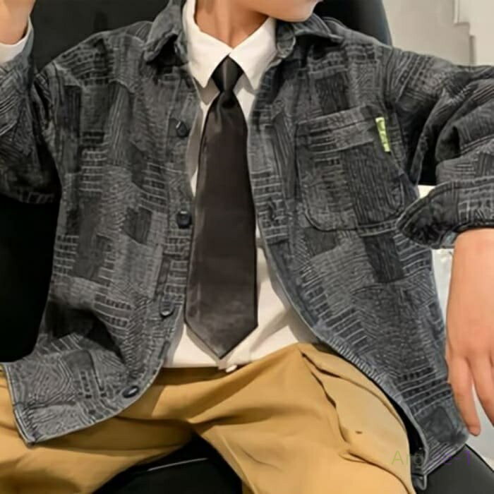 アルシャツ 男の子 小学生 トップス チェックシャツ 通学 おしゃれ 長袖 秋 ジュニア 子供服 子ども ファッション キッズ 12867