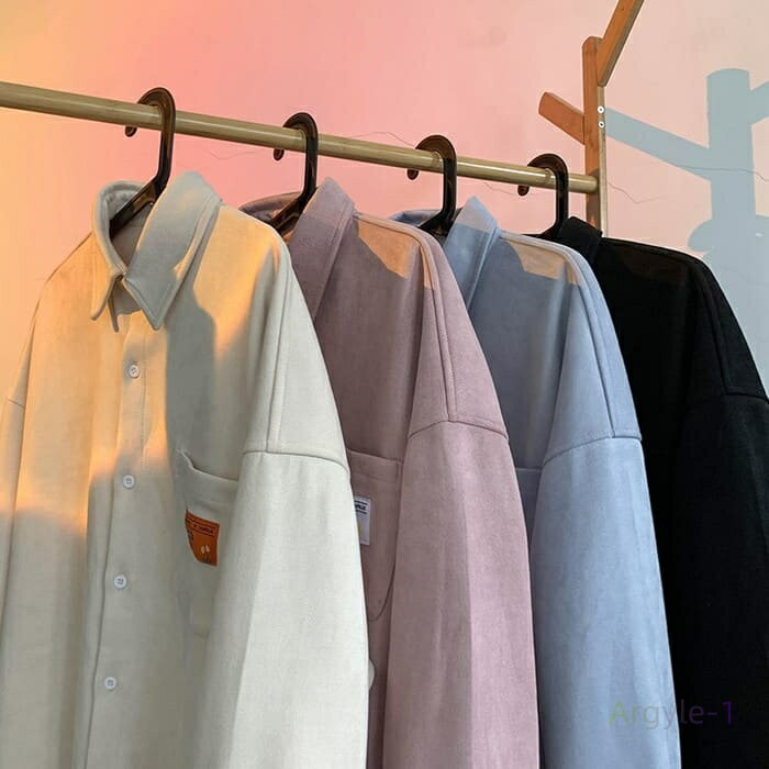 シャツ 長袖シャツ カジュアルシャツ メンズ 無地 b12660