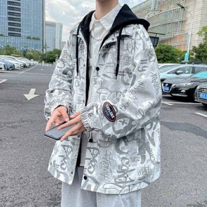 ジャケット マウンテンパーカー メンズ おしゃれ 秋 冬 中学生 高校生 学生 通学 通勤 ジャンパー アウター ダンス 12854