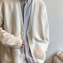 カーディガン メンズ 長袖 ルーズ 韓国系 無地 人気 高校生 中学生 b12605
