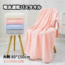 温泉 プール 体拭きタオル メンズ レディース バス用品 抗菌防臭 ふわふわ 吸水速乾 タオル マイクロファイバー 大判 2枚セット