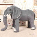 グ 大きなギフト 柔らかい 男の子 女の子 抱き枕 ぬいぐるみ ゾウ 動物 可愛い 灰色 贈り物 お誕生日 ふわふわな 象のぬいぐるみ