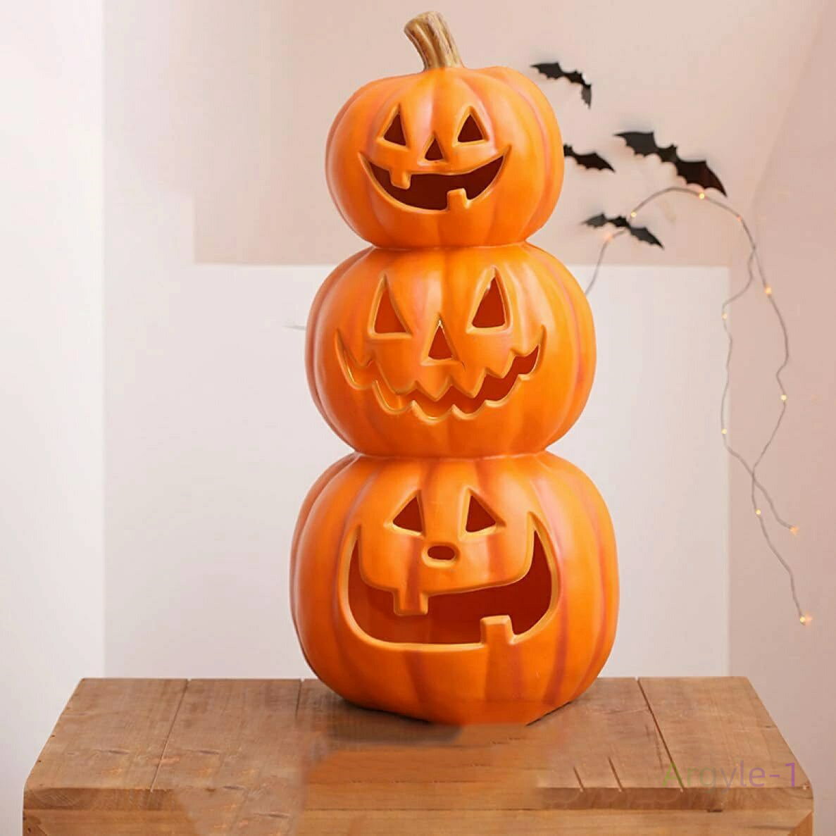 ヴィ シンプル レトロ アンティーク スタイル9 ベア カボチャ ハロウィン 可愛い インテリア 雑貨 北欧 置物 大きい 置き物 置物