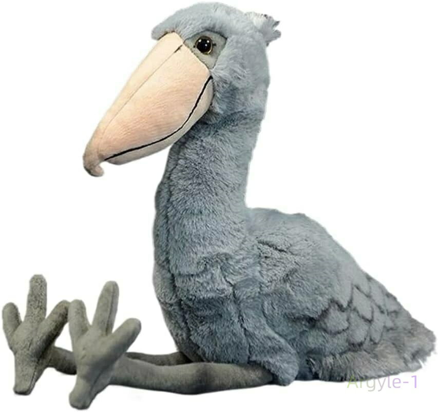 柔ら 癒し系 肌触り良い ねむねむ クッション もこもこ リアル もちもち かわいい 嘴広鸛 動物 抱き枕 ぬいぐるみ ハシビロコウ