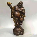 お守り 金運 真鍮 銅製 cm 高さ27 置物 様 布袋 七福神 仏像