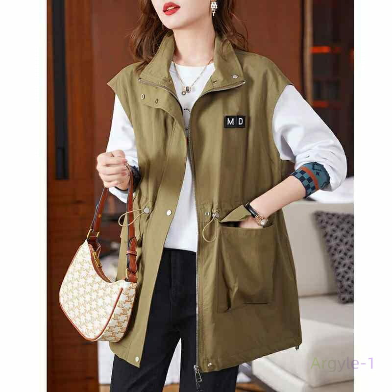 秋コーデ レディース ファッション ハイエンド カジュアル ジャケット 女性用 秋 ベスト 薄手