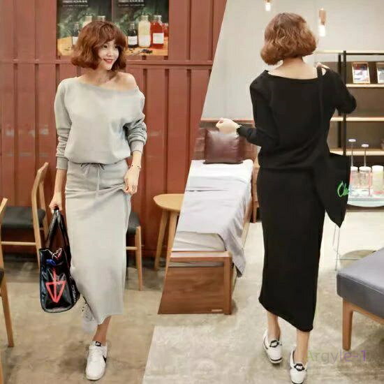 セットアップ レディース 上下セット 2点セット ツーピース トップス トレーナー プルオーバー ボート..