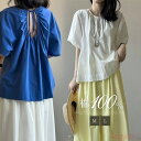 【送料無料】綿100% シャツ ブラウス レディース 半袖 夏 無地 コットン シャツブラウス 無地シャツ トップス お洒落 カジュアル ファッション 半袖ブラ...