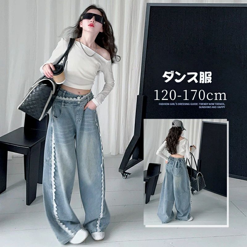 【送料無料】キッズ ダンス服 女の子 セットアップ へそ出し kポップ ダンス服 女の子 上下セット ヒップホップ ジャズダンス チアガール 演出服 練習着 イ...