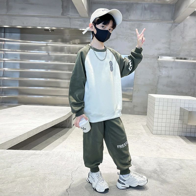 【送料無料】キッズ セットアップ 男の子 春秋 子供服 男の子 セットアップ 運動 通園 通学 トップス パンツ カジュアル ナチュラル 可愛い 韓国 子供 服...