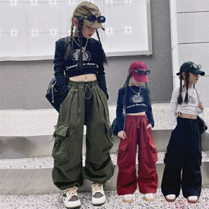 【送料無料】ダンス服 女の子 セットアップ 長袖 春秋 キッズ服 女の子 トップス ズボン パンツ 子供服 女の子 可愛い 韓国子供服 おしゃれ 小学生 中学生...