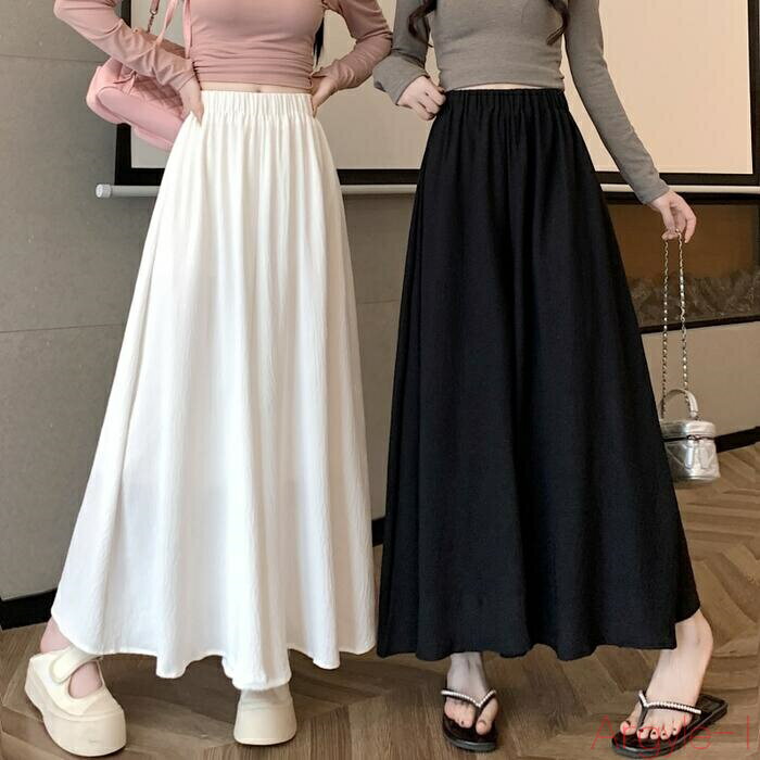 【送料無料】ボトムス パンツ ワイドパンツ ガウチョ スカンツ レディース きれいめ カジュアル ロング丈 フレアパンツ スカート 大人 可愛い ピンク カーキ ブルー 青 パー