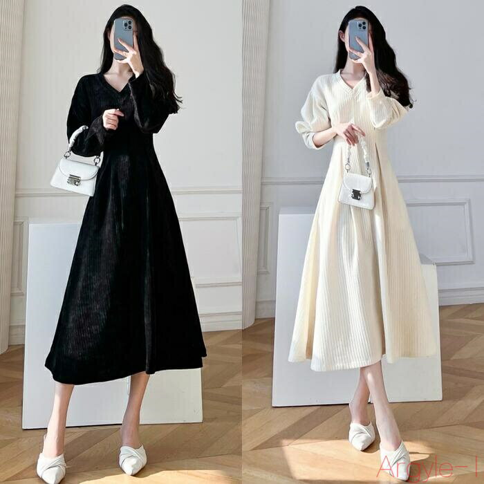 【送料無料】ワンピース ロングワンピ 袖あり Tシャツワンピ レディース きれいめ カジュアル ミモレ丈 長袖 おしゃれ 大人 可愛い ワンピ ドレス フェミニ...