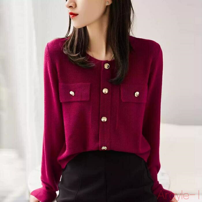 【送料無料】トップス カーディガン ニット 羽織り セーター ジャケット レディース エレガント 大人 可愛い きれいめ カジュアル フェミニン 長袖 シンプル 体型カバー クル