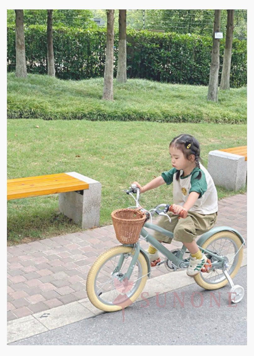 前かご ラタンバスケット 自転車 前掛けカゴ 子供用 バランスバイク キックバイク ...