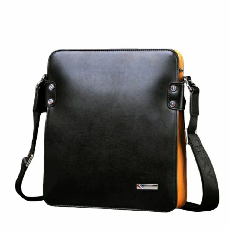 ショルダーバッグ メンズ 斜めがけ 軽量 薄型 PUレザー iPad収納 A5対応 通勤 通学 ビジネスバッグ かっこいい 大人 おしゃれ 肩掛け 鞄 ブラック ネイビー 高級感 撥水