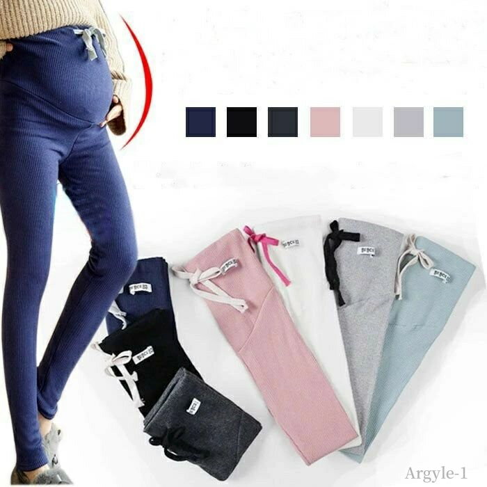 【送料無料】【即納】5色バリエーション ズボン 【即納】5色バリエーション 妊婦 リブレギンス レギンス マタニティ レディース スパッツ