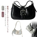 【送料無料】Y2K ベルトデザイン 2way 合皮 斜めがけ 韓国 大人 肩掛け ショルダーバッグ ハンドバッグ 軽量 ミニバッグ 小さめ