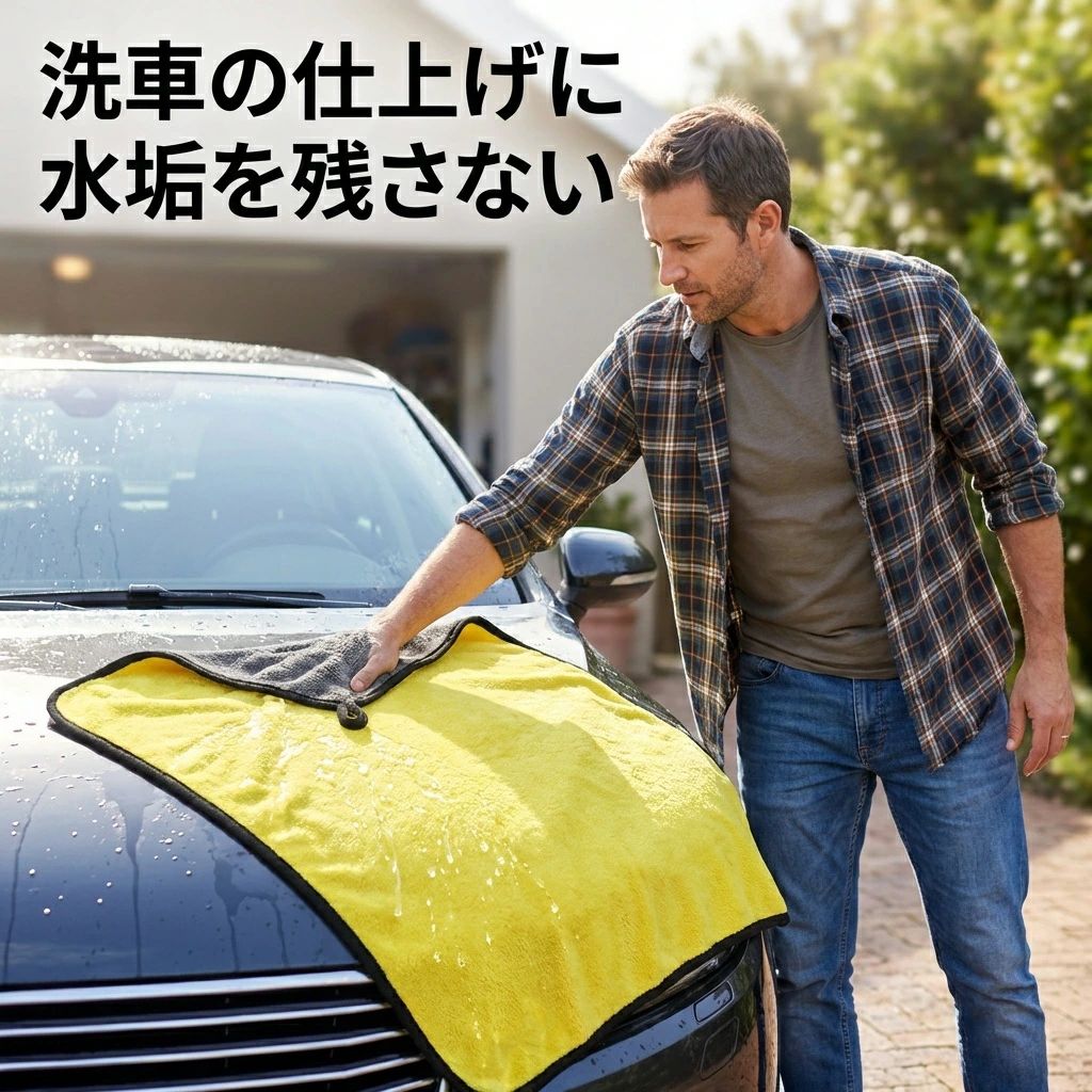 Rakuten - 高密度500gsm マイクロファイバータオル 【ロゴ印刷可】 洗車用 吸水クロス 大判60cm 30cm 業務用 車 窓拭き キッチン メガネ拭き 無痕仕上げ KURUMA