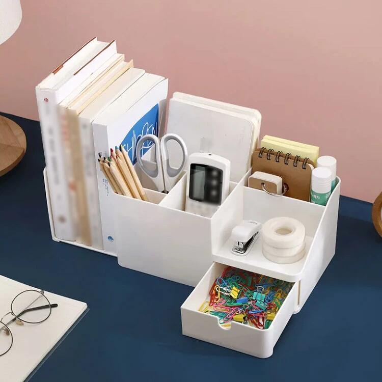 卓上整理ボックス 小物収納 卓上収納 小物整理ボックス ペン立て 収納用品 省スペ...