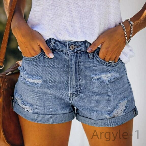 【送料無料】ボトムス 女性 着痩せ 脚長 美脚 ジーパン ショーパン 短パン 大きいサイズ ジーンズ ダメージ ホットパンツ ショートパンツ デニム ハイウエスト レディース