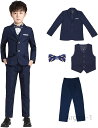 【送料無料】卒業式 入学式 かっこいい 結婚式 七五三 発表会 4点セット 千鳥柄 キッズ チエック柄 ボーイズ スーツ 子供 フォーマルスーツ