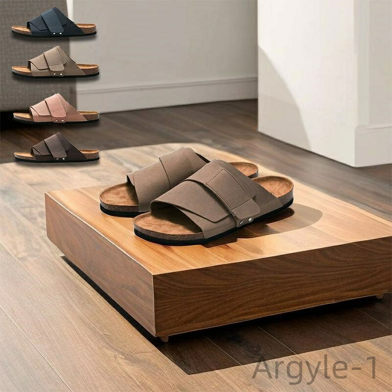 【送料無料】スリッパ 歩きやすい おしゃれ アウトドア 外履き コルクサンダル メンズ