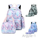 【送料無料】リュック レディース リュックサック 女の子 通勤 通学 アウトドア 大容量 バックパック 3点セット 中学生 高校生