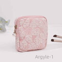 【送料無料】かわいい ギフト プレゼント マスクケース トラベル 旅行用 小物入れ 化粧ポーチ 花柄 スクエアポーチ サニタリーポーチ