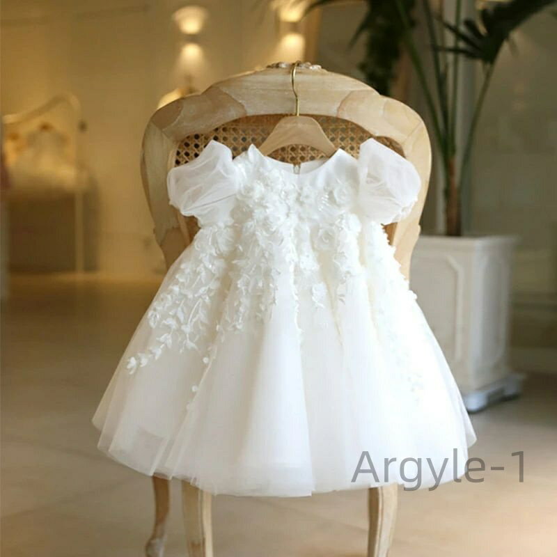 【送料無料】お宮参り 赤ちゃんドレス 新生児 キッズドレス ベビー フォーマル 出産祝い 七五三 ドレス 80/90/100/110/120/130/140/1...