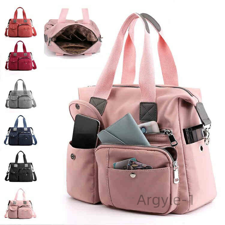 【送料無料】バッグ 大容量 ショルダーバッグ 通勤 かばん ママバッグ バッグ 斜め掛け 撥水 旅行鞄 軽量