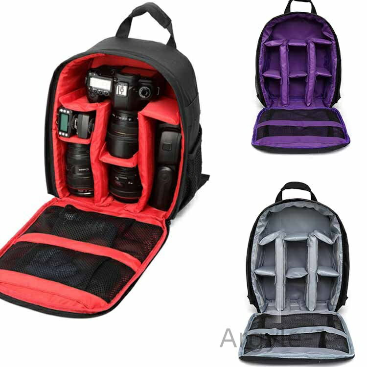 【送料無料】ック ミラーレス レンズ収納対応 カメラケース アウトドア 撥水 大容量 旅行 コンパクト 仕切り バックパック 耐衝撃 カメラ用品