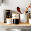 【送料無料】陶器 ストレート ストレージジャー セット シュガー セラミックス瓶 茶葉 ポット 大きな口 瓶の保存 ストレージジャー コーヒー茶の調味料