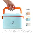 【送料無料】小物入れ 薬ケース クスリ箱 シンプル 北欧風 ボックス 収納 薬 ファミリー ボックス ファーストエイド おしゃれ 大容量 薬箱