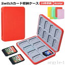 【送料無料】16枚収納 ソフトケース 収納 傷防止 ゲームカード Nintendo switch カードケース ニンテンドースイッチ 耐衝撃 防水 防塵 スリム...