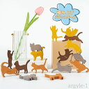 【送料無料】誕生日 動物 オモチャ ネコ 誕生日プレゼント 玩具 木製 知育 男の子 木のおもちゃ 子供 木 女の子 バランスゲーム おもちゃ