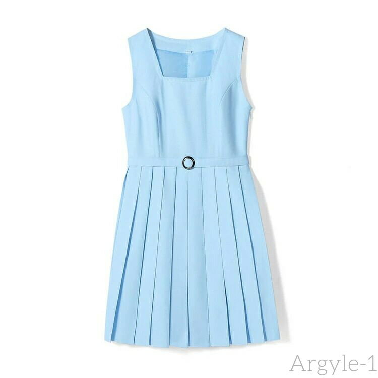 【送料無料】スクールスカート ジャンパースカート レディース 制服 重ね着 サロペット プリーツスカート 膝丈 高校生 女子高生 JK 中学生 女子中学生 ガールズ 女の子