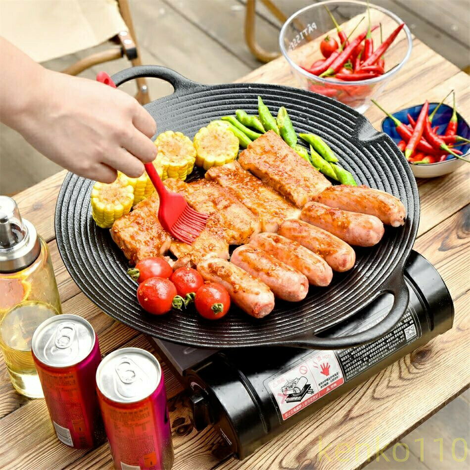 【送料無料】グリドル 全熱源対応 30/36cm アウトドア 鉄板 グリドル グリル グリ...