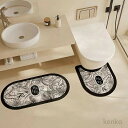 【送料無料】バスマット マット 足ふきマット トイレマット マイクロファイバー お風呂 玄関 抗菌 防臭 珪藻土より 衛生的 快適 滑りにくい ずれにくい 丸洗い