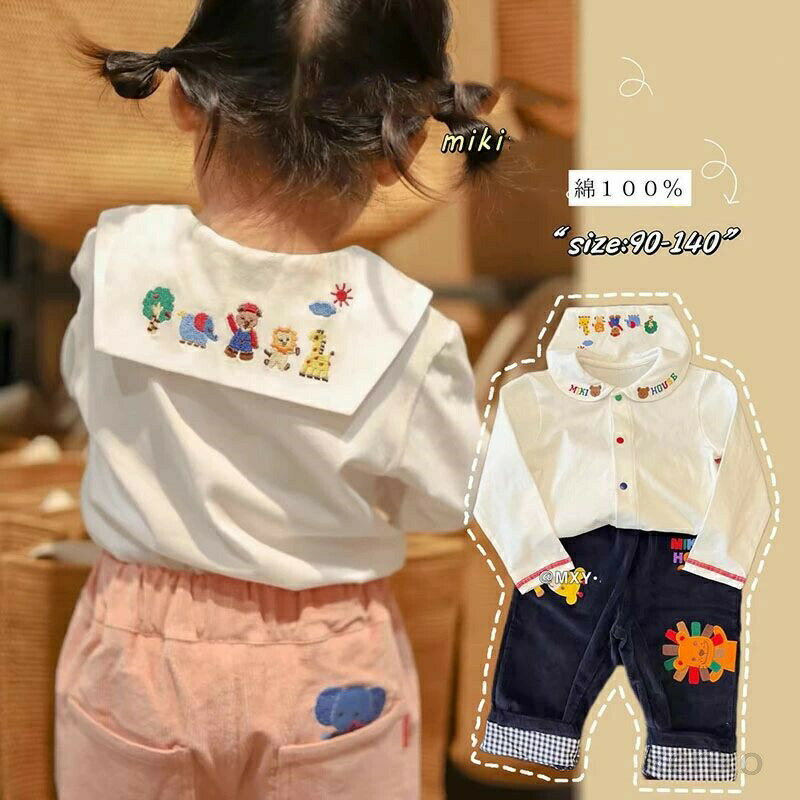 【送料無料】ポロシャツ キッズ 女の子 男の子 子供 子ども こども キッズ 小学校 学生服 スクールポロシャツ スクール 学校 白 幼稚園 長袖ポロシャツ